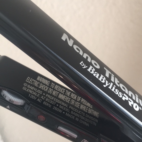 ❤️SOLD ❤️BabylissPro NANO TITANIUM ultra thin | like new - Picture 6 of 7